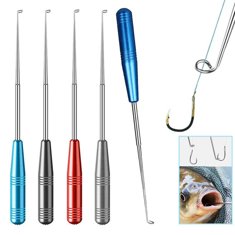 Fishing Hook Sharpener - สแตนเลสความปลอดภัย EXTRACTOR ตะขอตกปลา Detacher Remover Rapid