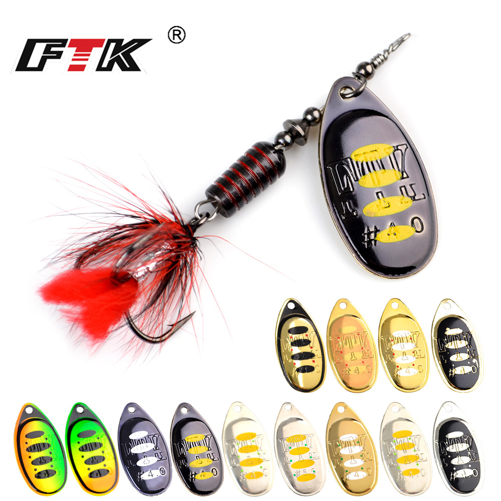 Fishing Hook Treble - เหยื่อปลอมแบบสปินเนอร์เบท NGB 1 ชิ้น เหยื่อโลหะ 13