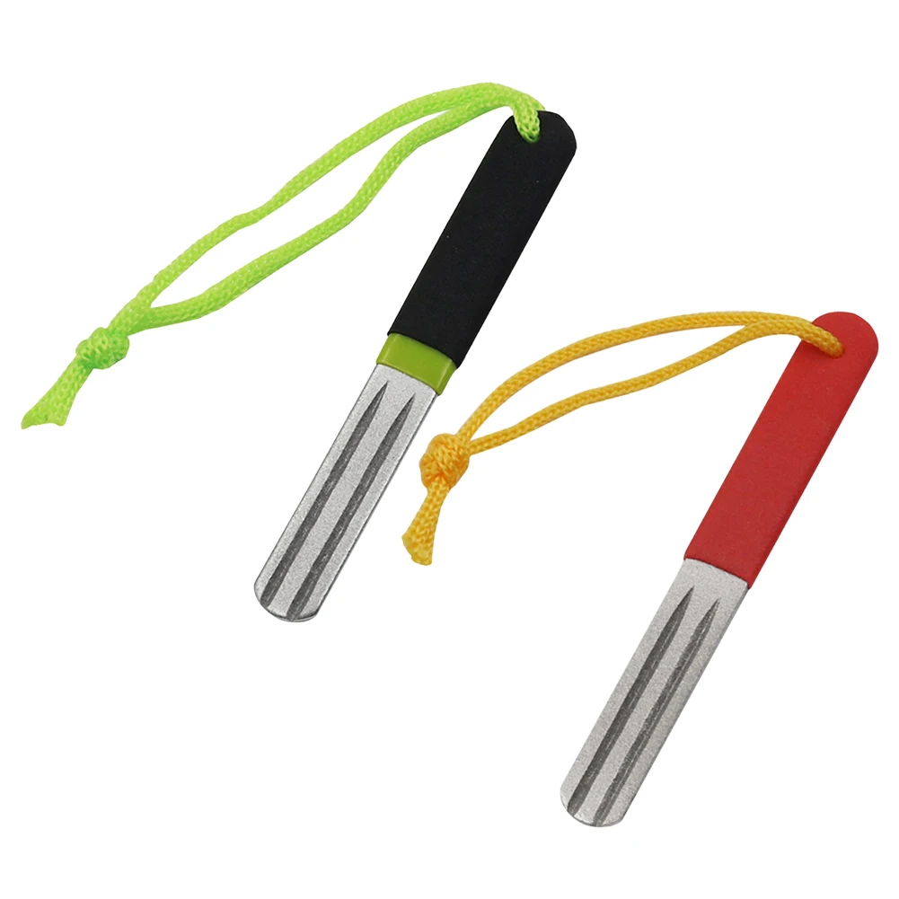 ตะไบเบ็ดตกปลาแบบสองด้าน ตะไบเพ - Fishing Hook Sharpener บทวิจารณ์และราคา