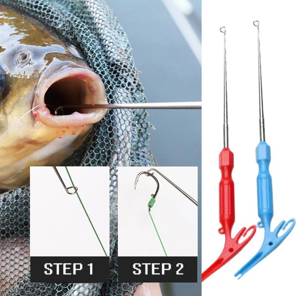 3 in 1อุปกรณ์จับยึดเบ็ดตกปลาเค - Fishing Hook Sharpener บทวิจารณ์และราคา