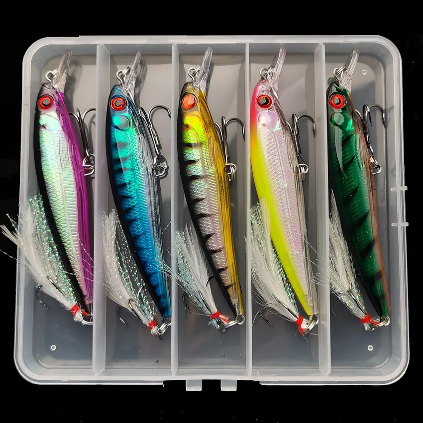 5ชิ้น/กล่อง3D เลเซอร์ Bionic E - Fishing Hook Treble บทวิจารณ์และราคา