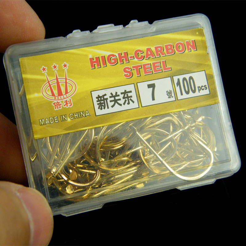 เบ็ดตกปลาทองคำแบบไม่มีเงี่ยง 1 - Fishing Hook Barbless บทวิจารณ์และราคา