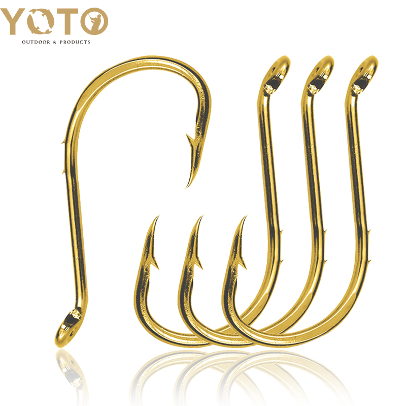 ตะขอปลาหมึกยักษ์ตกปลา 50 ชิ้น, - Fishing Hook Circle บทวิจารณ์และราคา